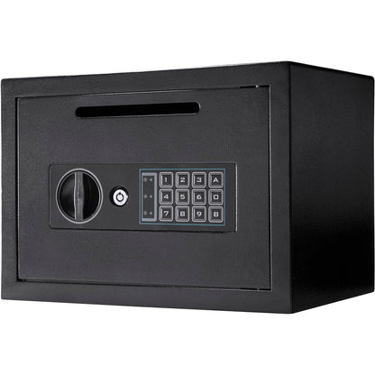 Compact Keypad Depository Safe - Black