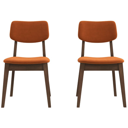 Carlos - Solid Back Side Chair (Set of 2)