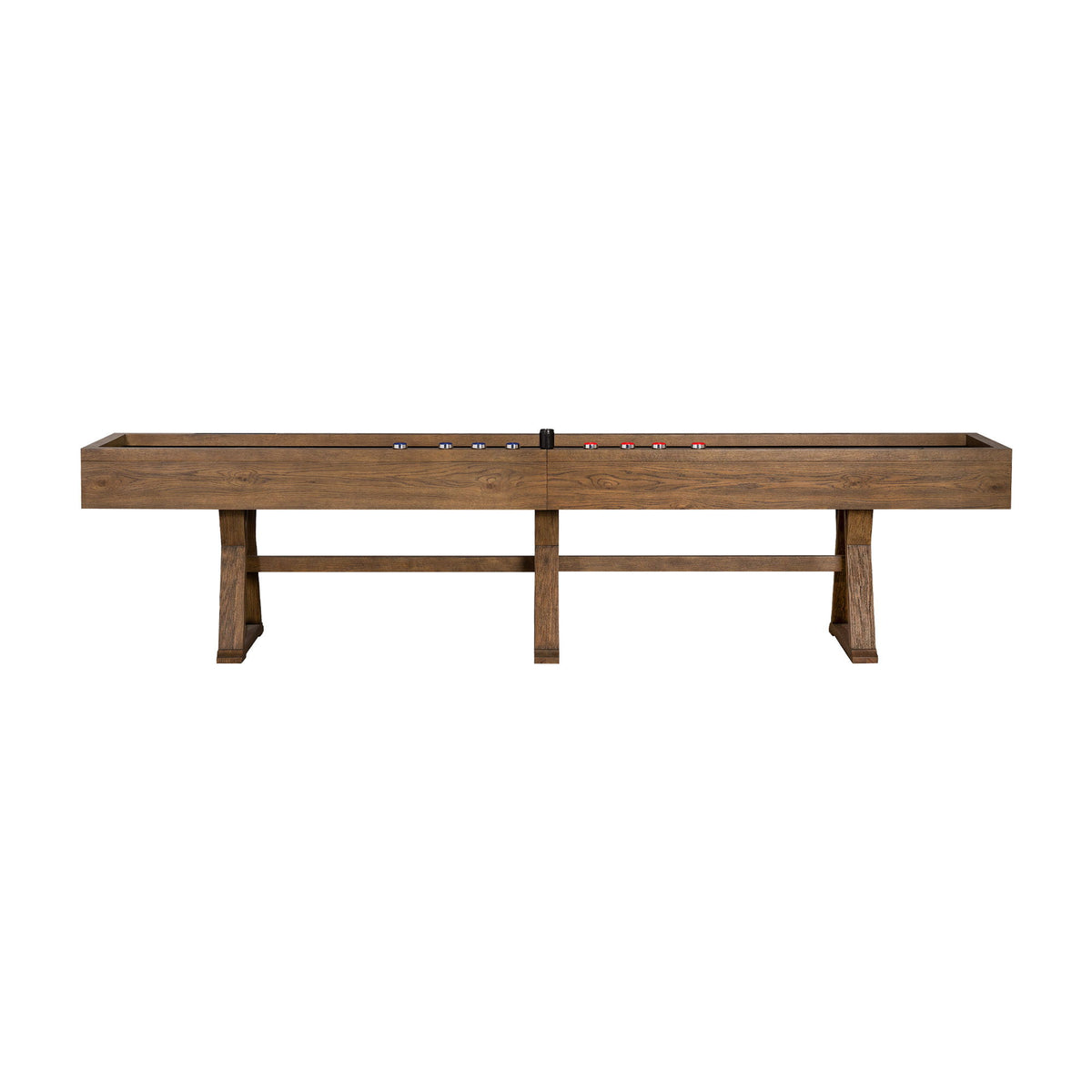 12' Shuffleboard Table - Natural / Whiskey