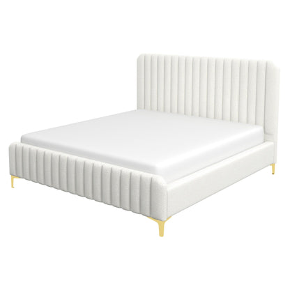 Valery - Upholstered Platform Bed