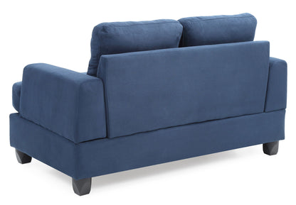 Stylish Transitional Loveseat For Two