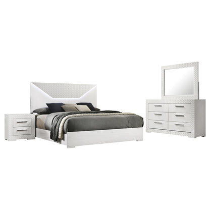 Pierce - Bedroom Set With LED Lighting