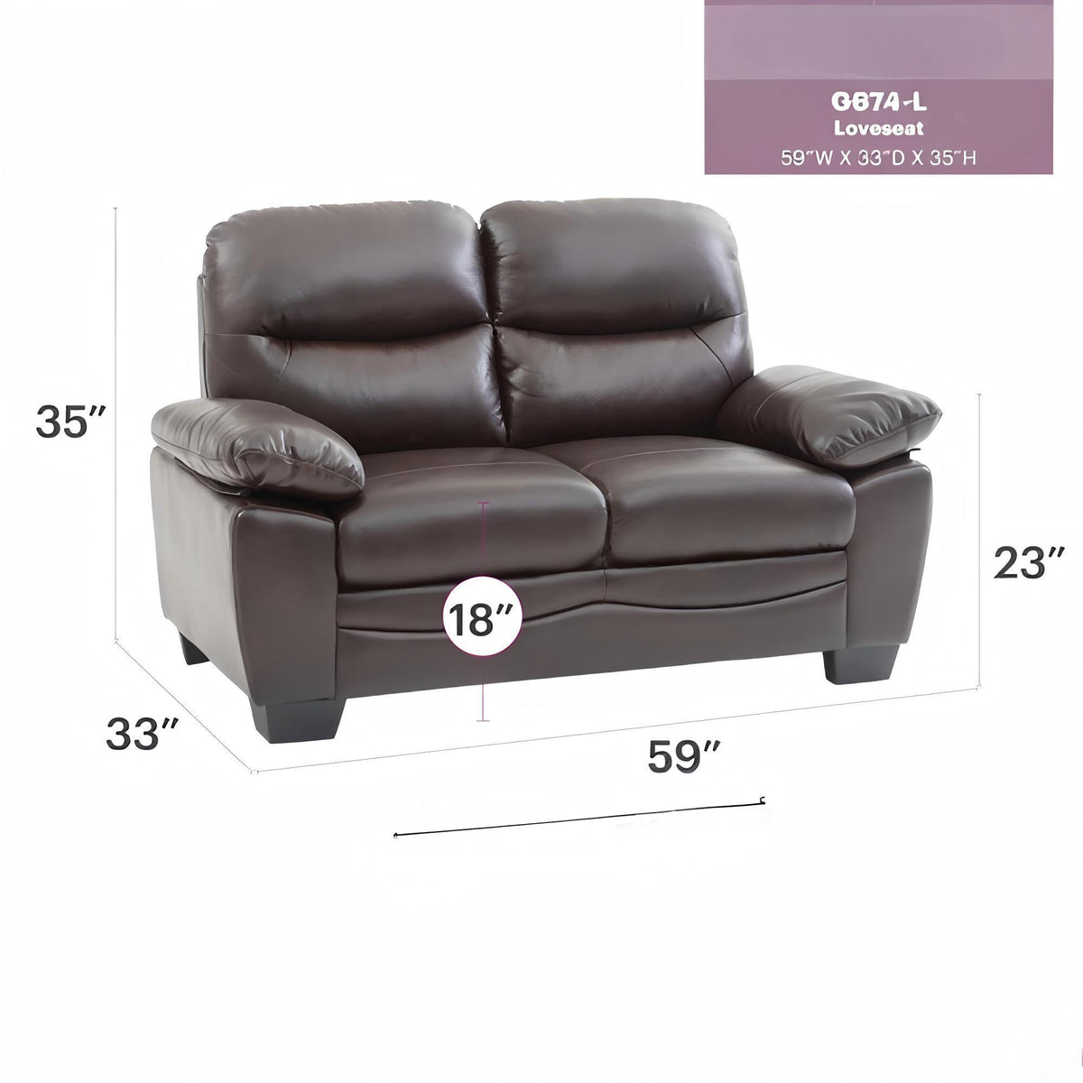 Marta - Loveseat