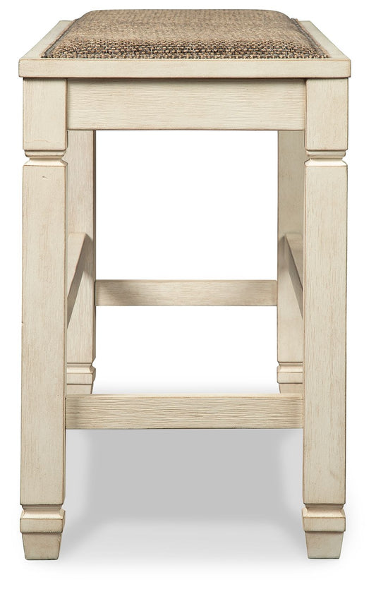 Bolanburg - DBL Counter UPH Bench  - Beige