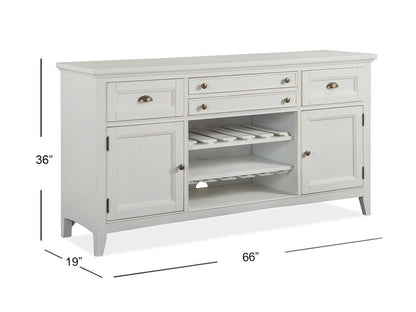Heron Cove - Buffet - Chalk White