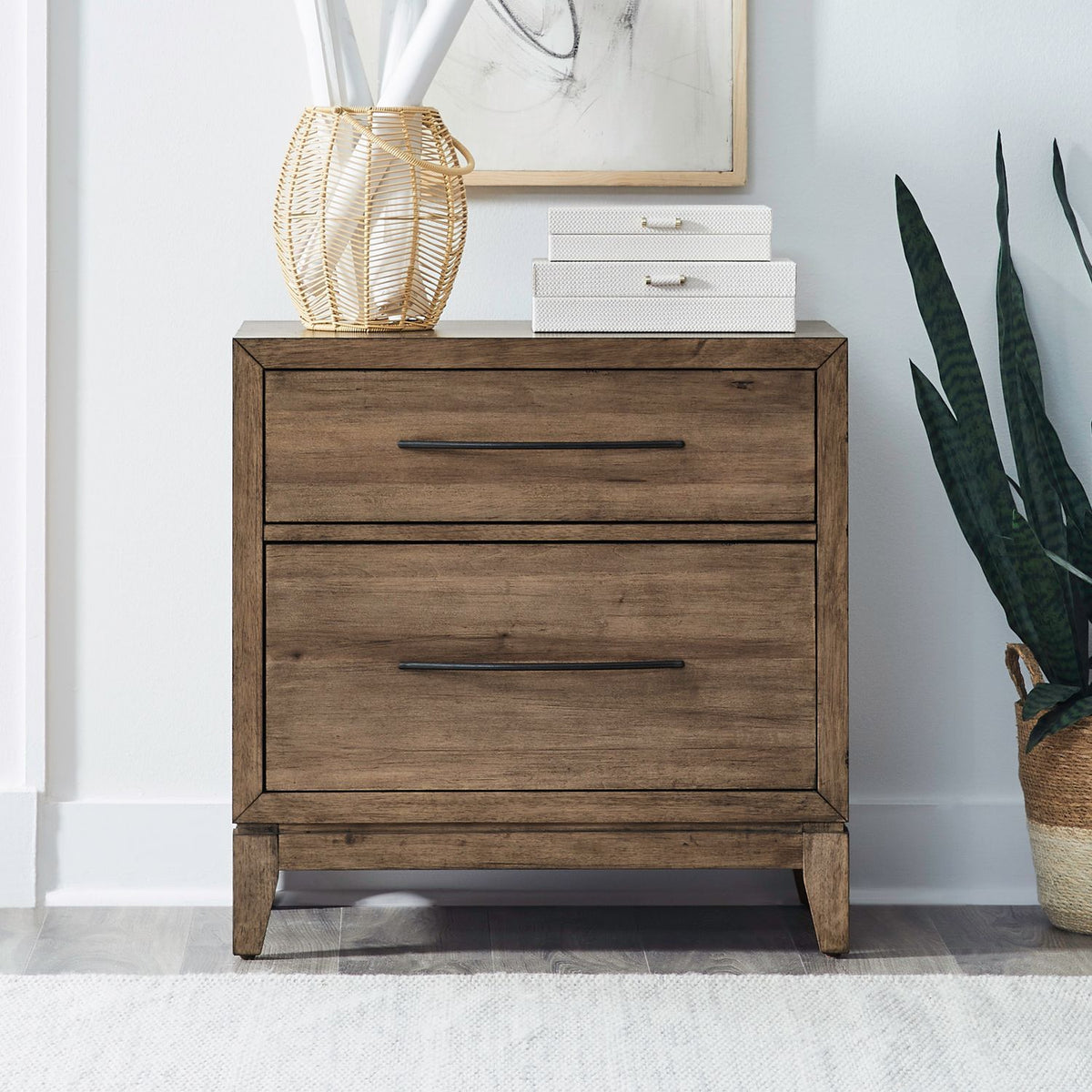 Shaker Lakes - Lateral File Cabinet - Harvest Brown