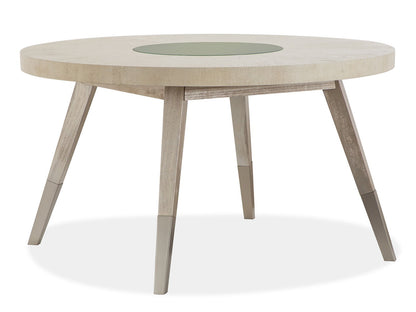 Lenox - Round Dining Table - Acadia White
