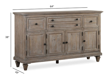 Lancaster - Buffet - Dovetail Gray