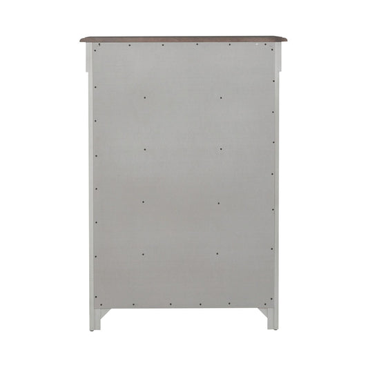 Ivy Hollow - 5 Drawer Chest - Weathered Linen / Dusty Taupe