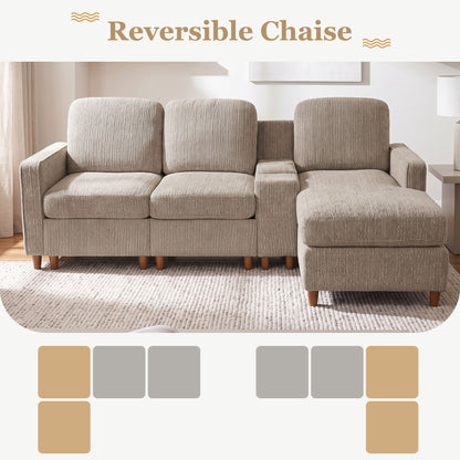 L - Sectional Sofa With Reversible Chaise