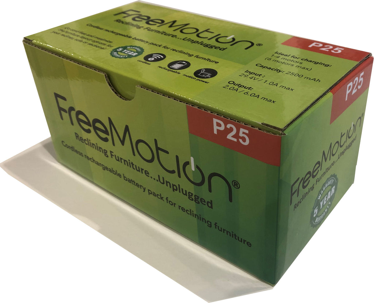 Freemotion - Battery 2500mAh And Universal Bracket - Black