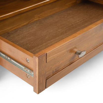 Warm Shaker - Square Coffee Table - Light Golden Brown