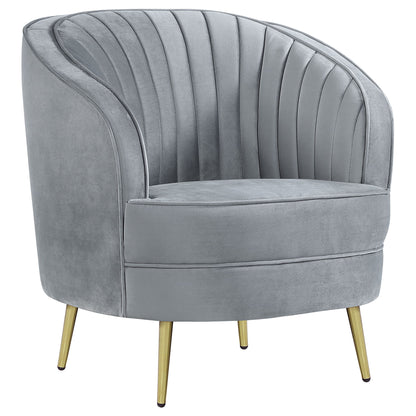 Tufted Upholstered Lounge Seating Chair
