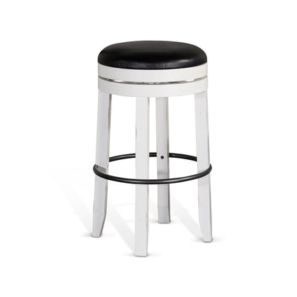 Carriage House - Swivel Stool With Cushion Seat