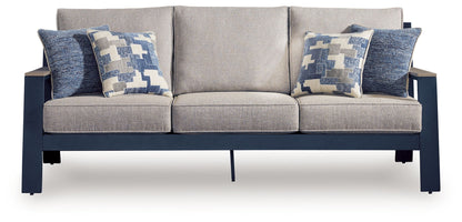 East Beach - Sofa With Cushion - Blue