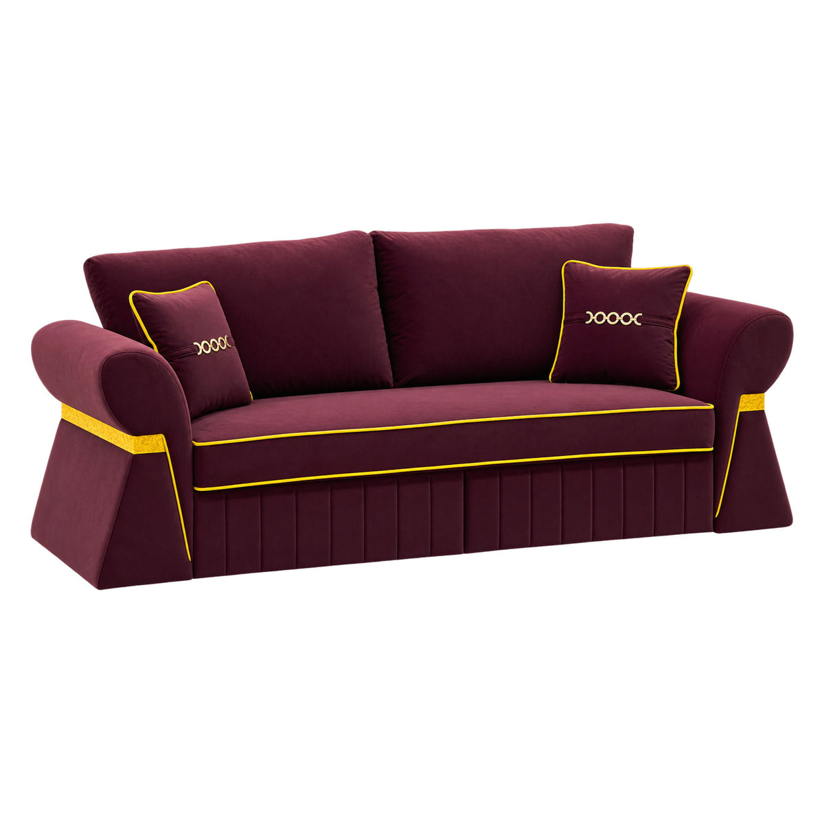 3 Seater Sofa & Pocket Coils And Foam Cushion