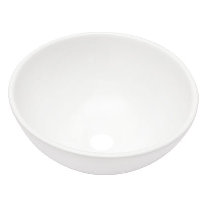 Modern Ceramic Circular Vessel Bathroom Sink