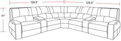 Swift - Power Reclining Sectional