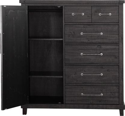 Yosemite - Solid Wood Gentleman's Chest - Cafe