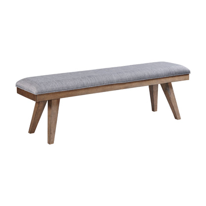 Oslo - Backless Bench - Weathered Chestnut