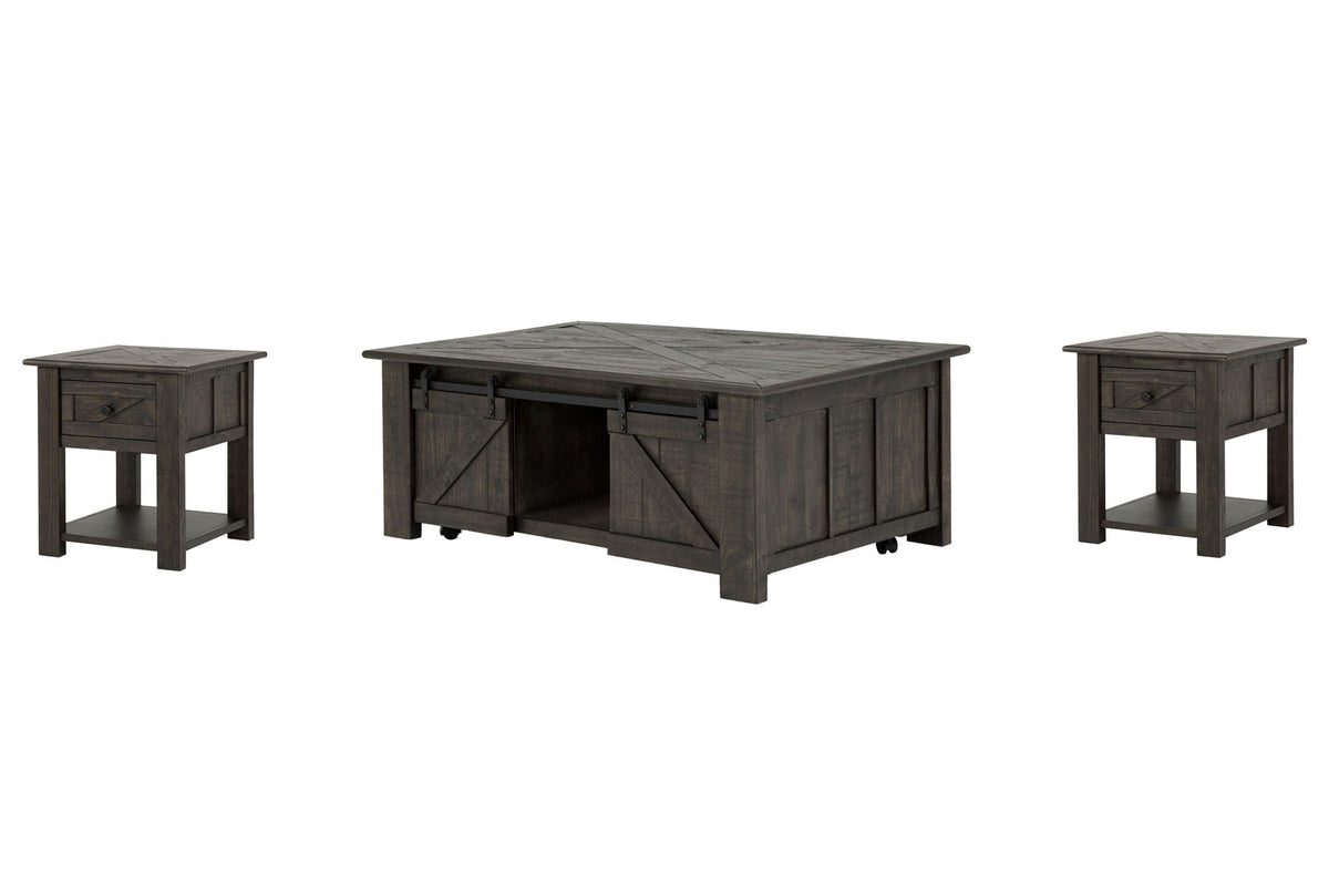 Garrett - Rectangular Lift Top Cocktail Table Set