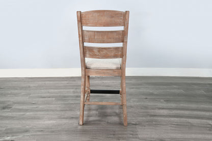 Sierra - Counter Stool, Cushion Seat (Set of 2) - Amber
