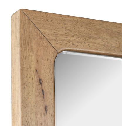 Davenport - Portrait Mirror - Rustic Caramel
