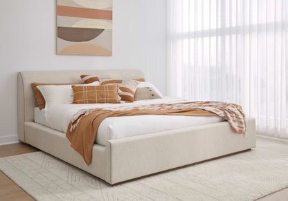 Virgil Louis - Upholstered Platform Bed