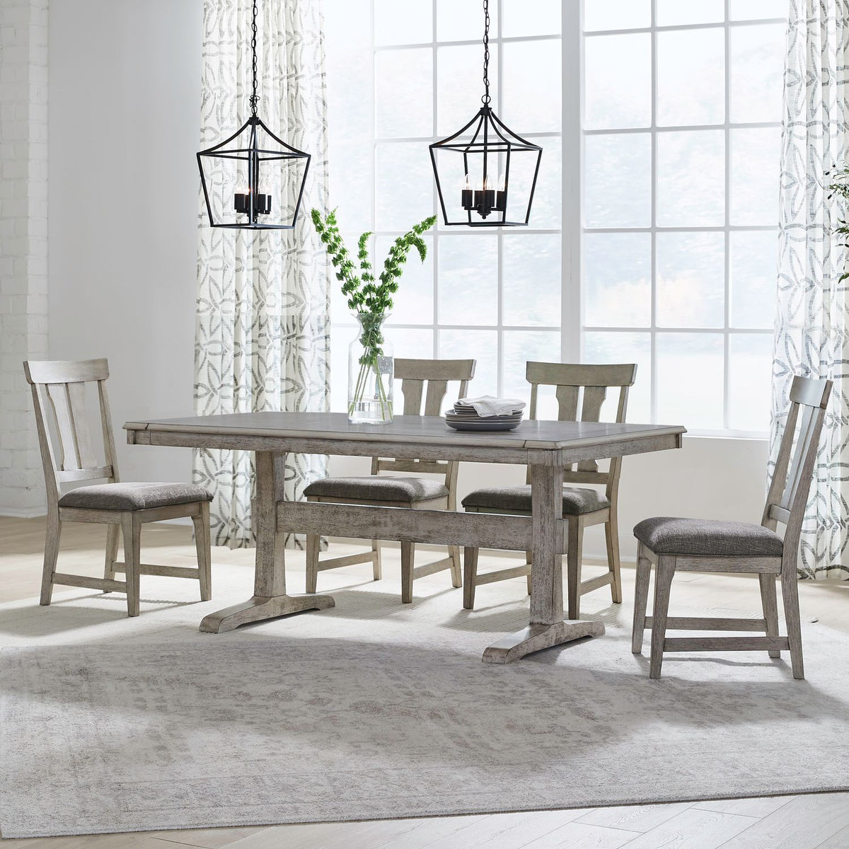 Hallendale - Trestle Table Set