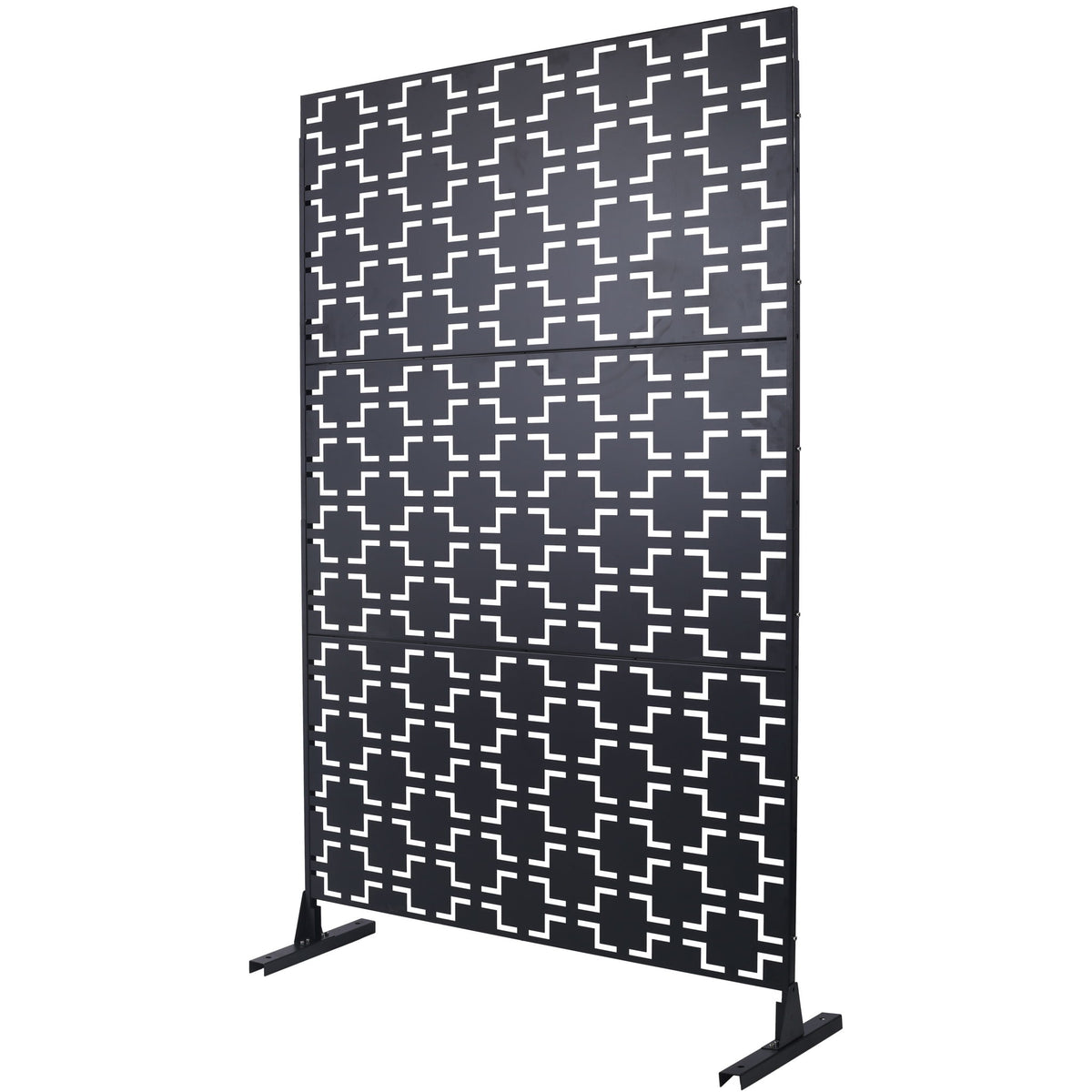 Outdoor & Indoor Metal Privacy Freestanding Decorative Screen