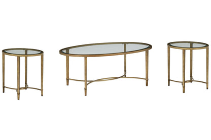 Copia - Oval Cocktail Table Set