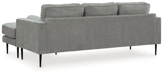Hazela - 2 Pc. - Sofa Chaise, Loveseat - Charcoal