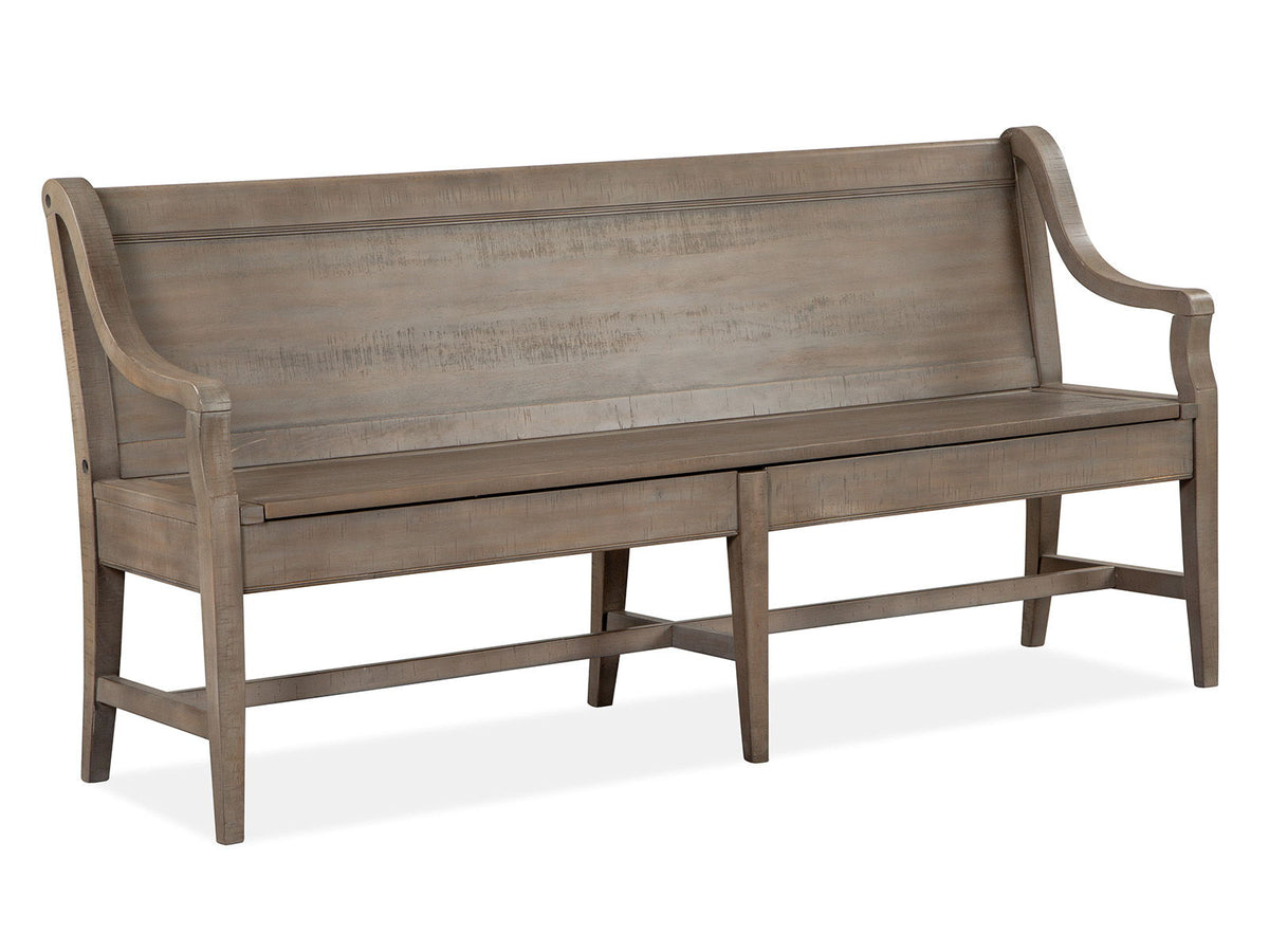 Paxton Place - Extendable Trestle Dining Table Set