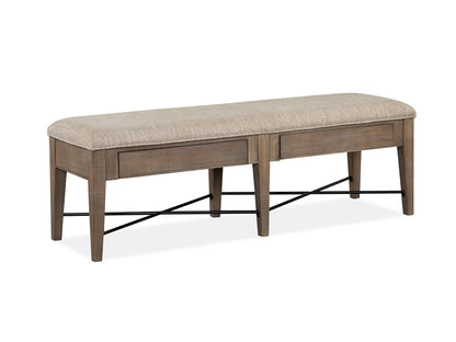 Paxton Place - Extendable Trestle Dining Table Set