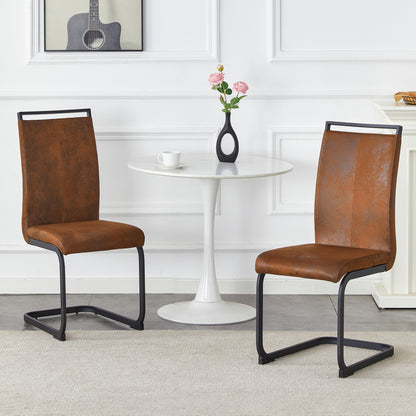 Dining Chairs With Ergonomic Backrest