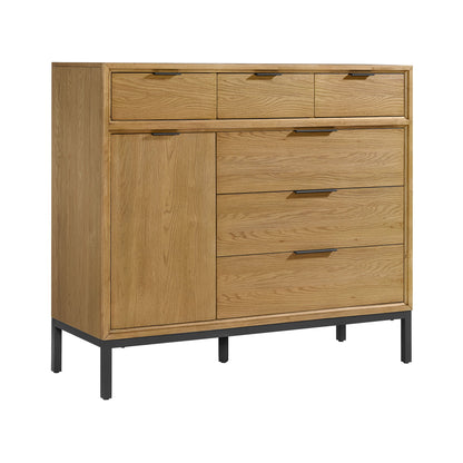 Newport - Gentleman's Chest - Natural Oak