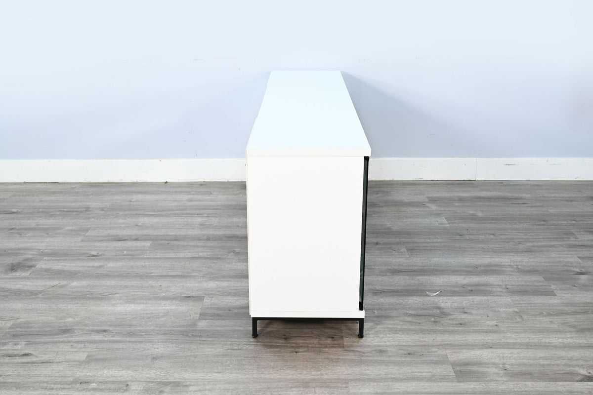 Napa 4 Doors Console With Fireplace Insert Option