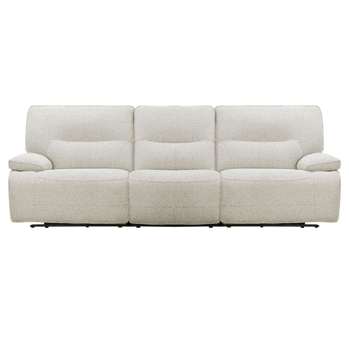 Lucius - 3 Piece Modular Zero Gravity Power Reclining Sofa - Gellar Marble