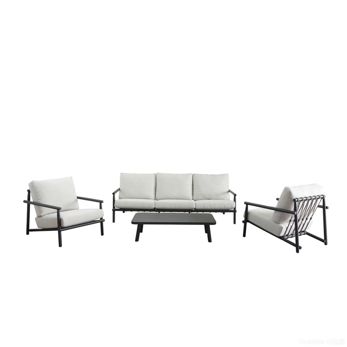 Aurelia - Coffee Table - Carbon Gray