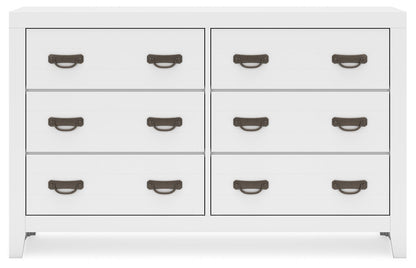 Binterglen - Dresser - White