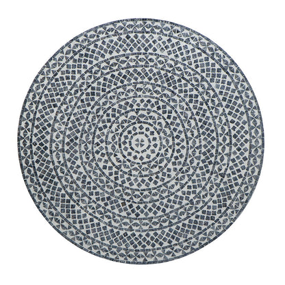 Unique Capiz Coffee Table & Pedestal Base