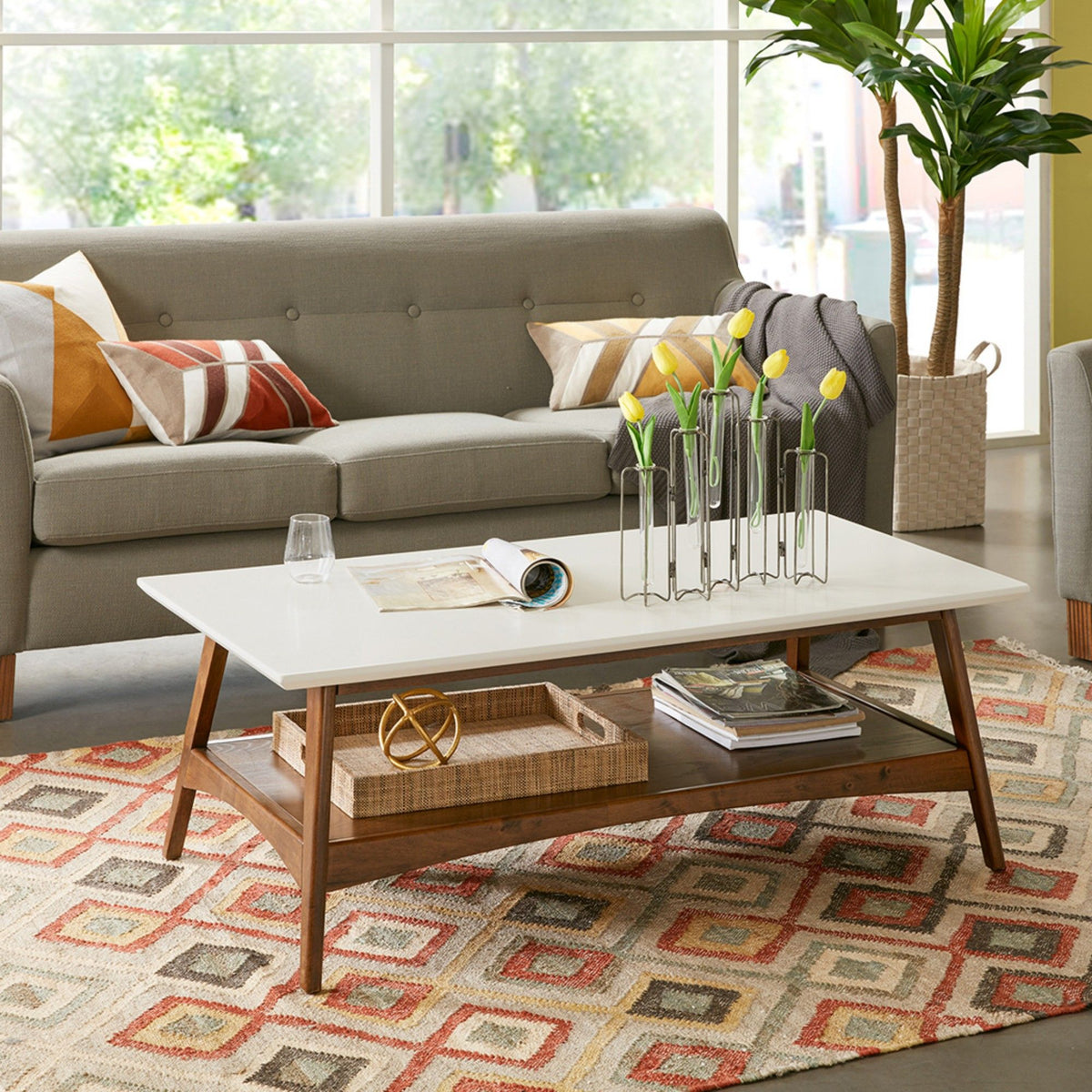 Modern Table With Extra Storage