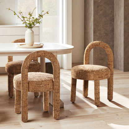 Penny - Round Arched Fully Upholstered Dining Side Chair (Set of 2)