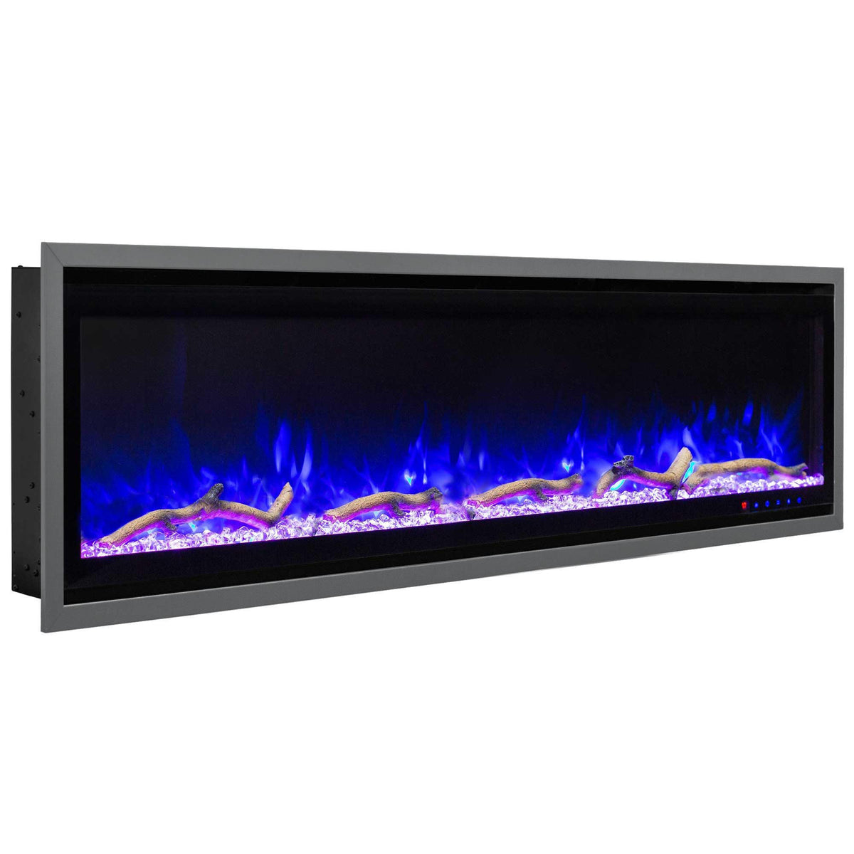 Electric Fireplace With Frame