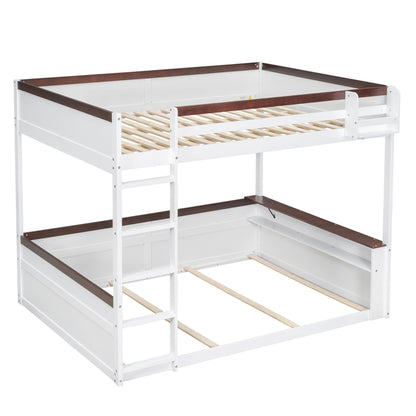 Bunk Bed With Built In Shelves, Storage Box, LED Light And USB Charging Station