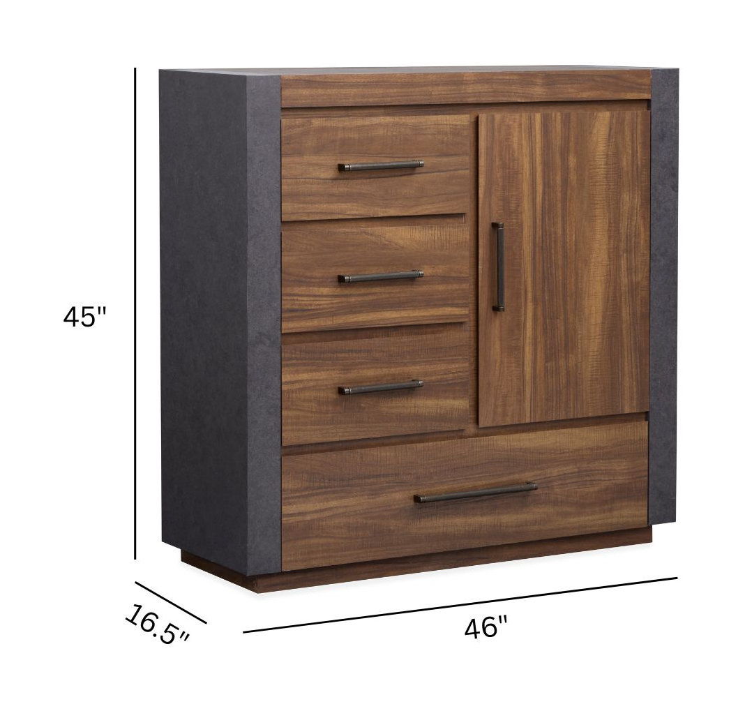 Jensen - Door Chest - Tavern Brown