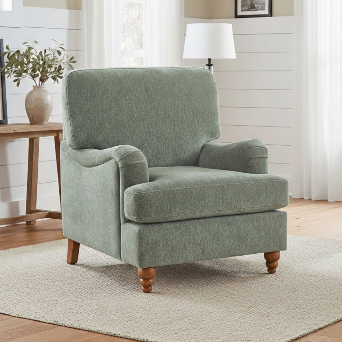 Candor - Arm Chair With English Roll Arms