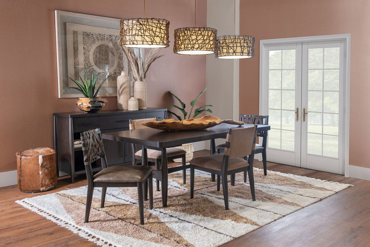 Koko - Synthetic Leather Dining Chair (Set of 2) - Minx