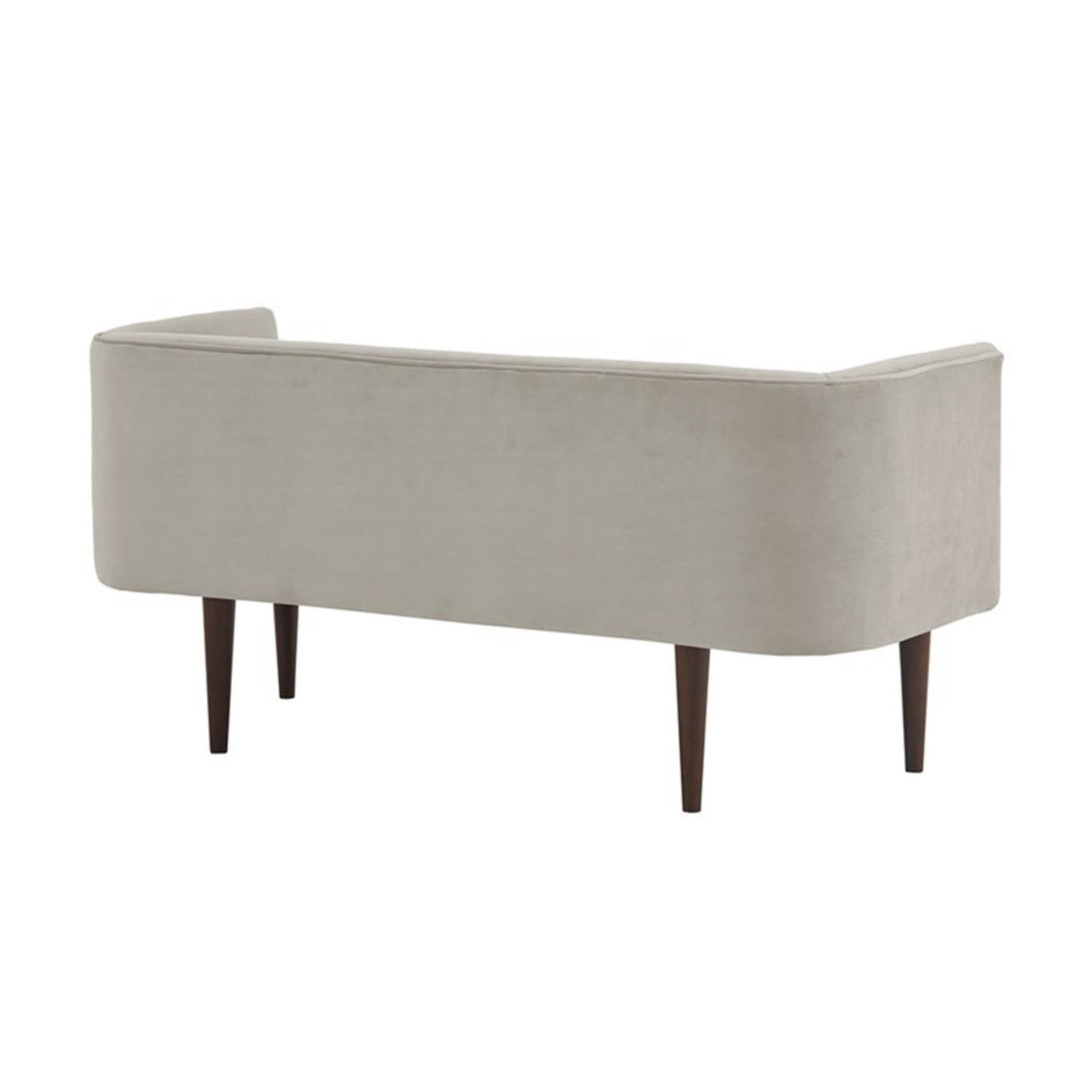 Farrah - Accent Bench With Low Back & Sides - Cream