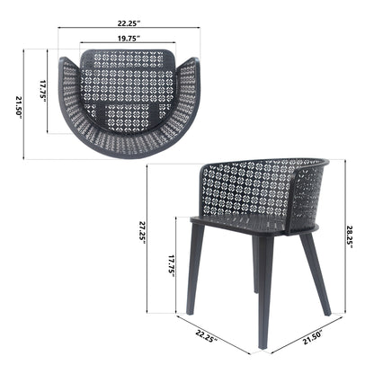 Milan - Outdoor Dining Chair (Set of 2)